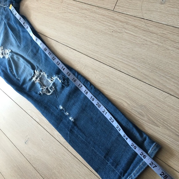 Sinclair MFGRP. Made in USA Distressed Jeans Size 26 - Picture 6 of 15